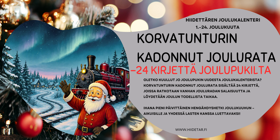 Joulukalenteri: Korvatunturin kadonnut joulurata  by Hiidetär